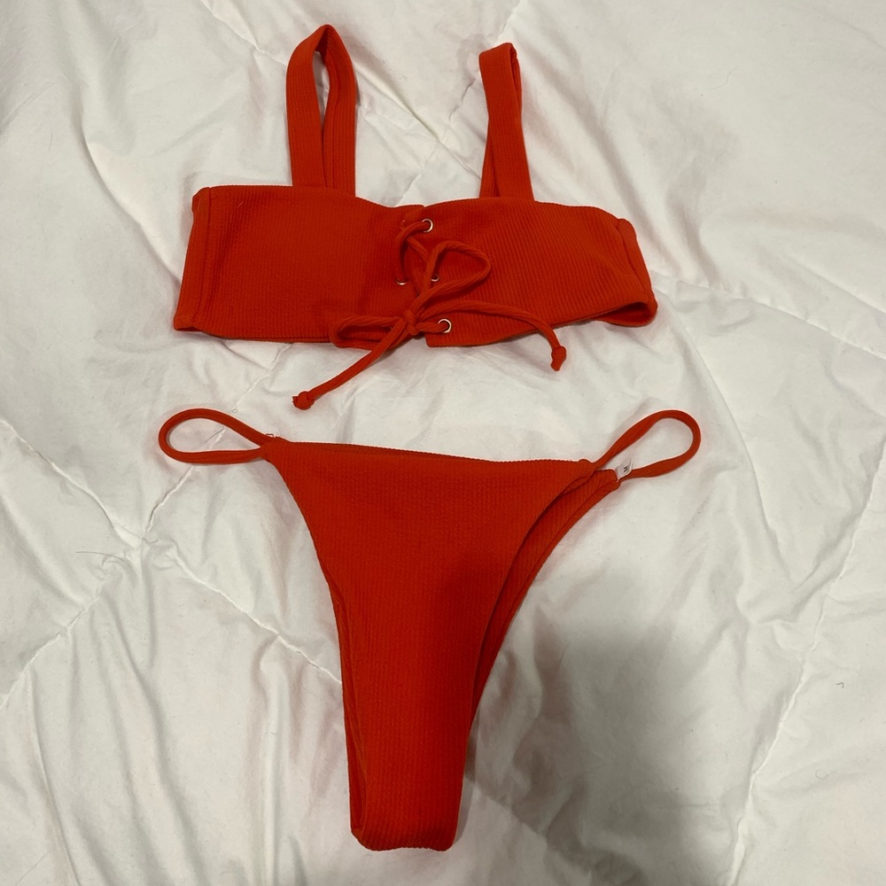 Red bikini